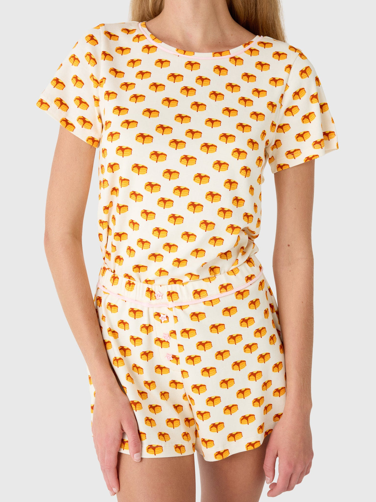 Berno Snooze Women's Pancake Short Pajama Set