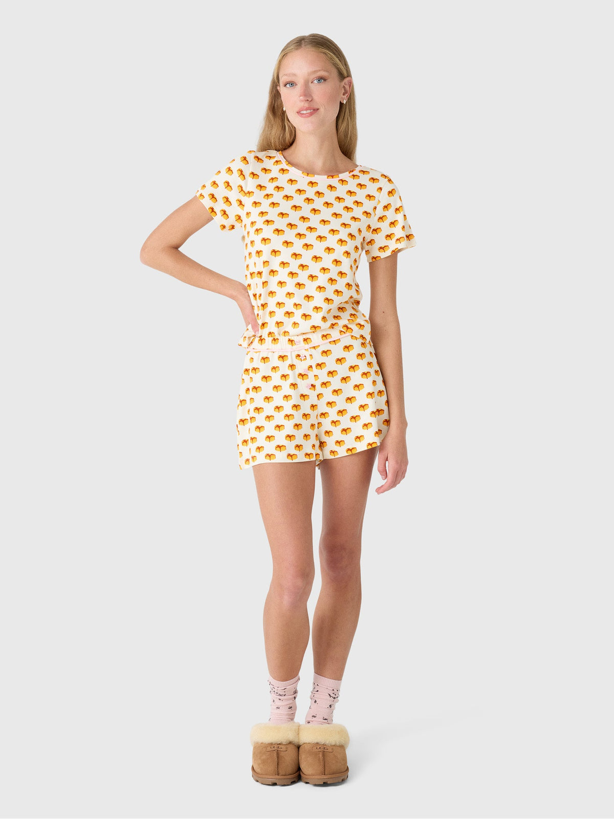 Berno Snooze Women's Pancake Short Pajama Set