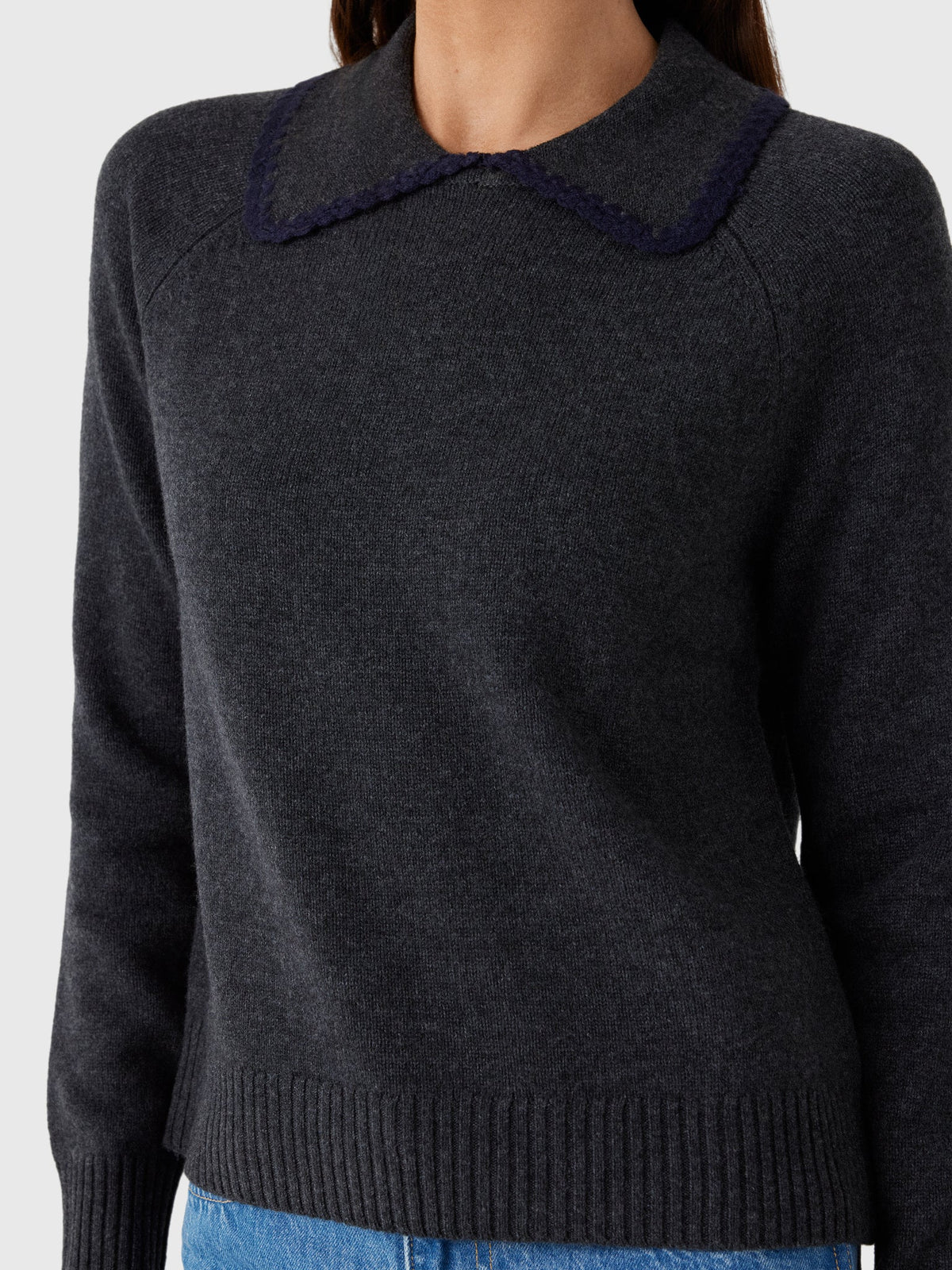 Love Note Women's Peter Pan Collar Sweater