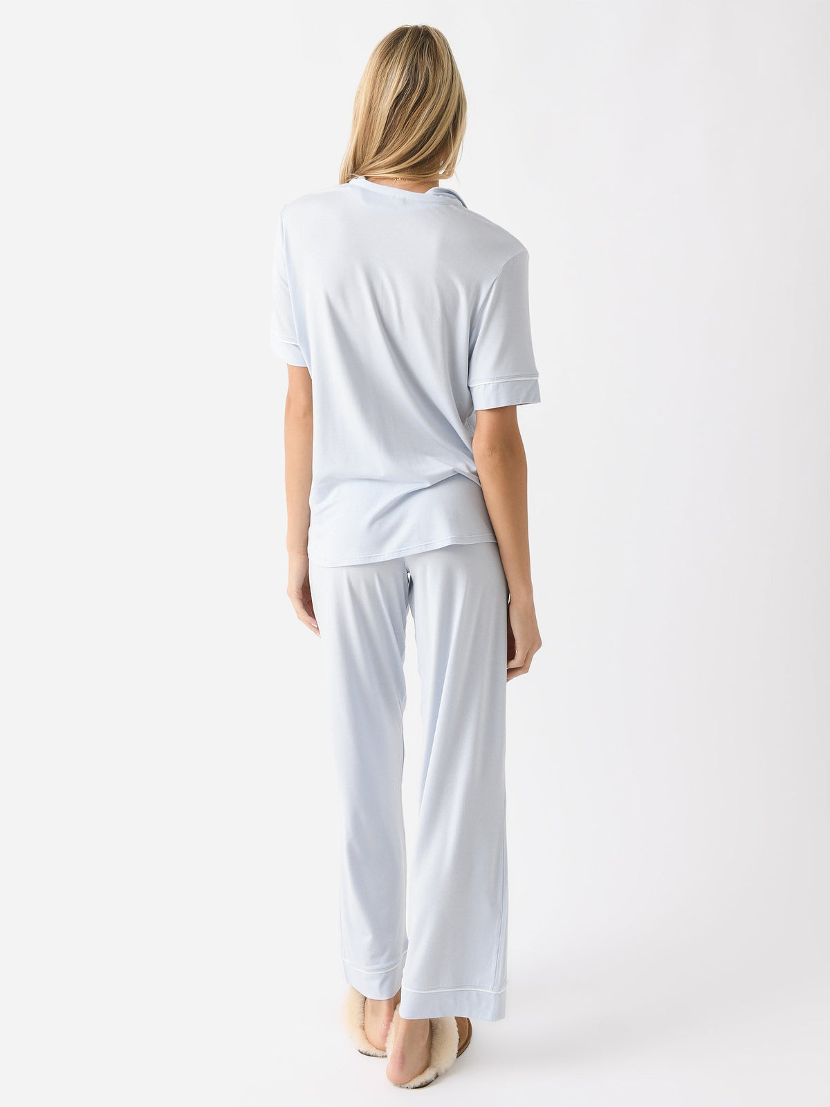 Eberjey Women's Gisele Short Sleeve Pant Pajama Set