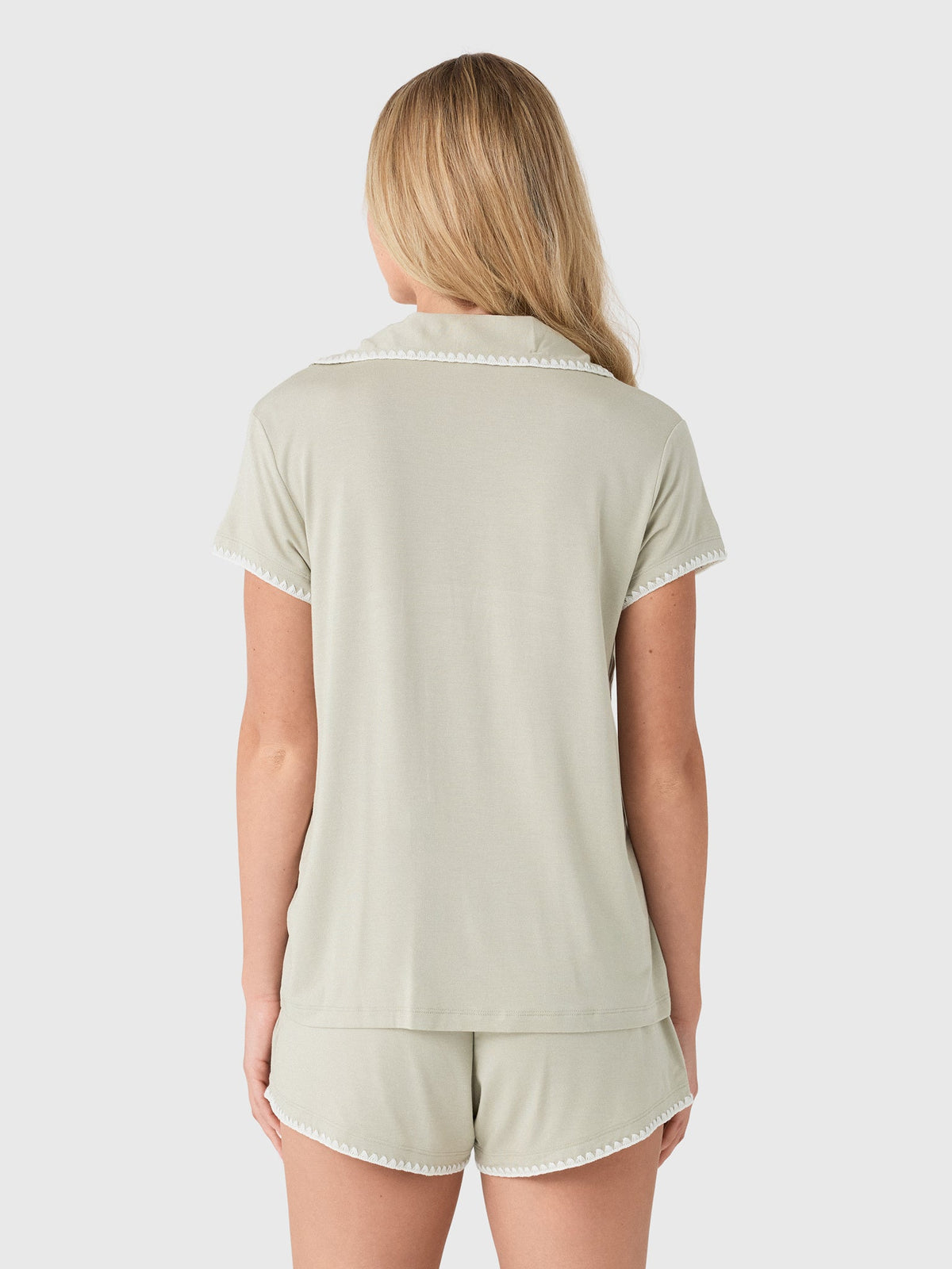 Eberjey Women's Frida Whipstitch Short Pajama Set