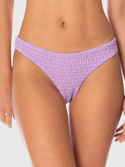 Maaji Women's Purple Lavender Flirt Low Rise Thin Side Bikini Bottom