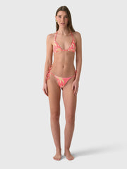 Maaji Women's Palm Excel Sunning Low Rise Tie Side Bikini Bottom