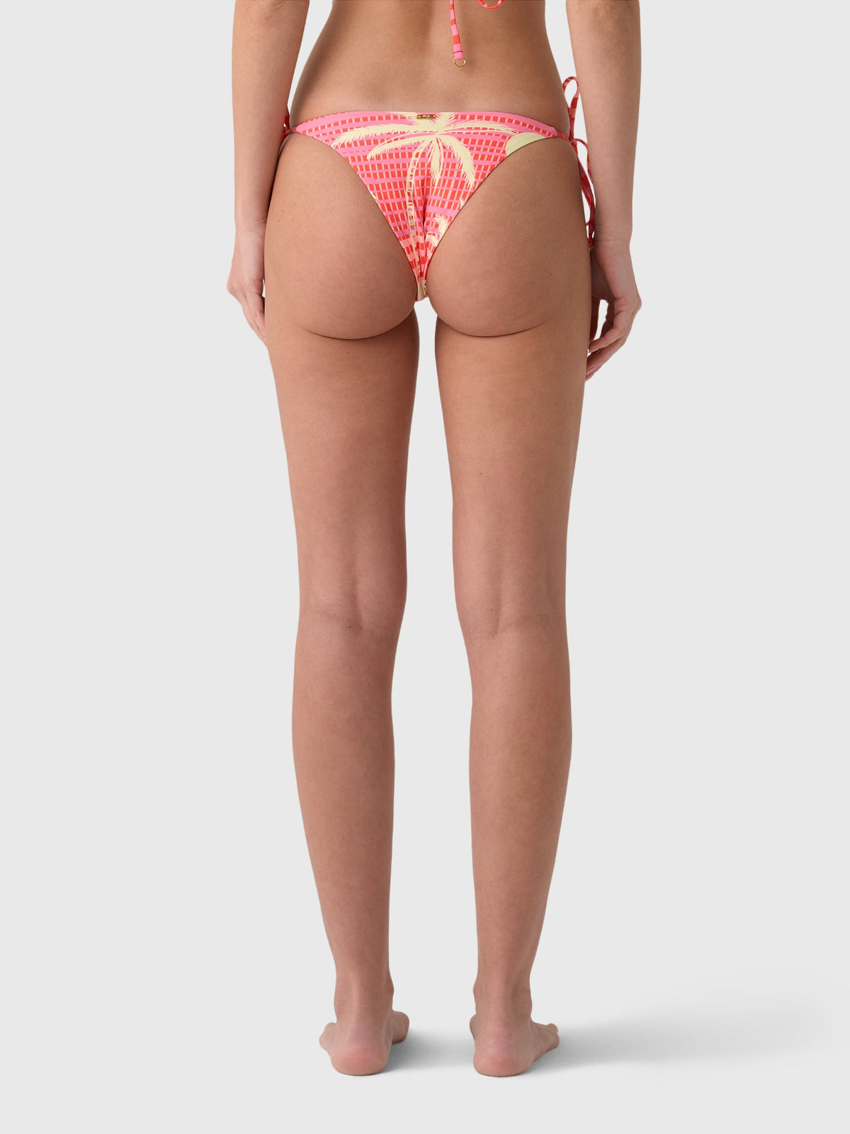 Maaji Women's Palm Excel Sunning Low Rise Tie Side Bikini Bottom
