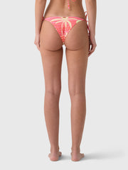 Maaji Women's Palm Excel Sunning Low Rise Tie Side Bikini Bottom