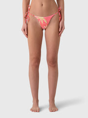 Maaji Women's Palm Excel Sunning Low Rise Tie Side Bikini Bottom