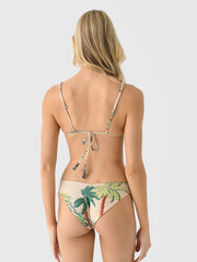Maaji Women's Palm Glow Upbraid Sliding Triangle Bikini Top