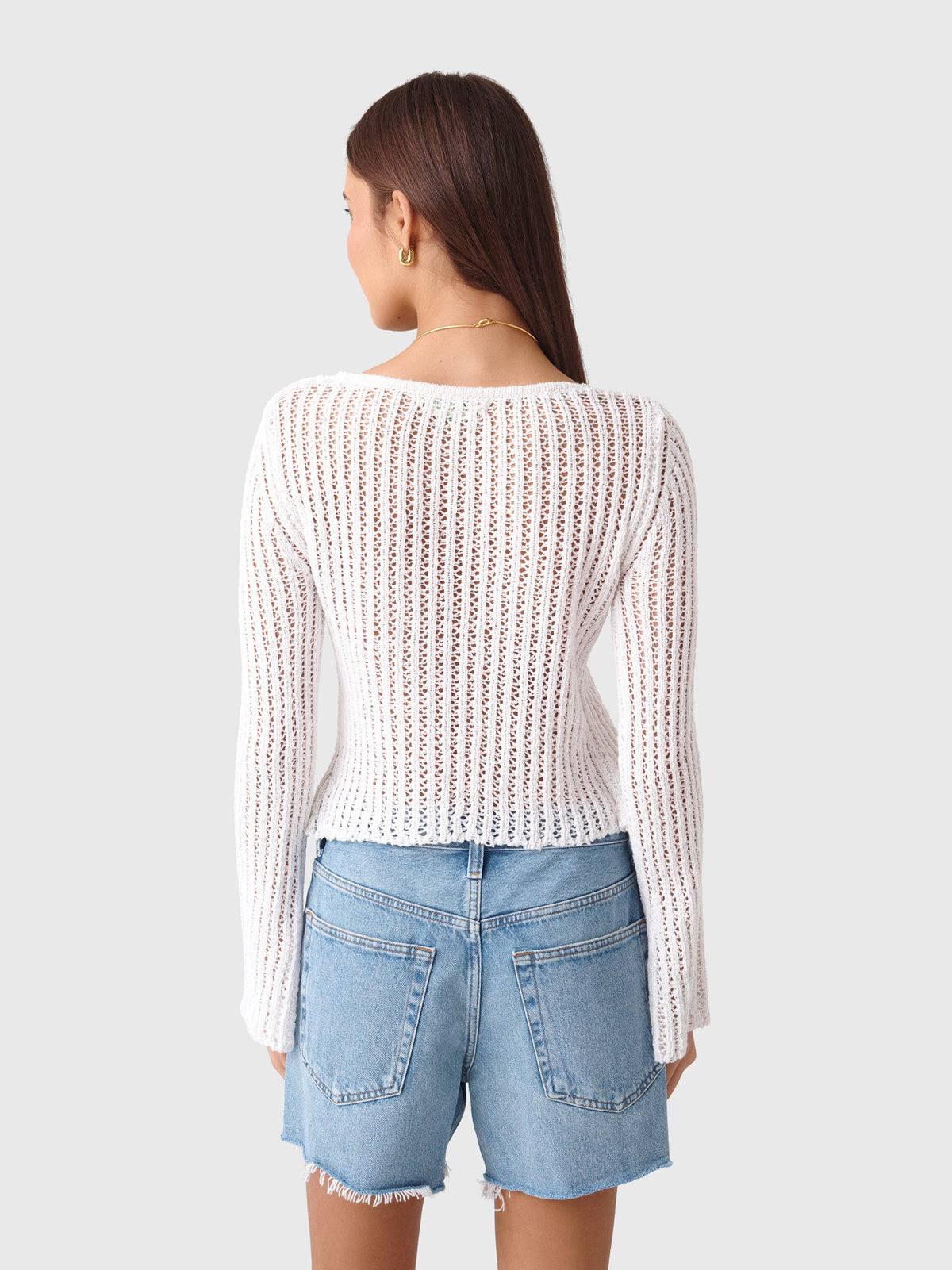 Asta Women's Fernanda Crochet Cardigan