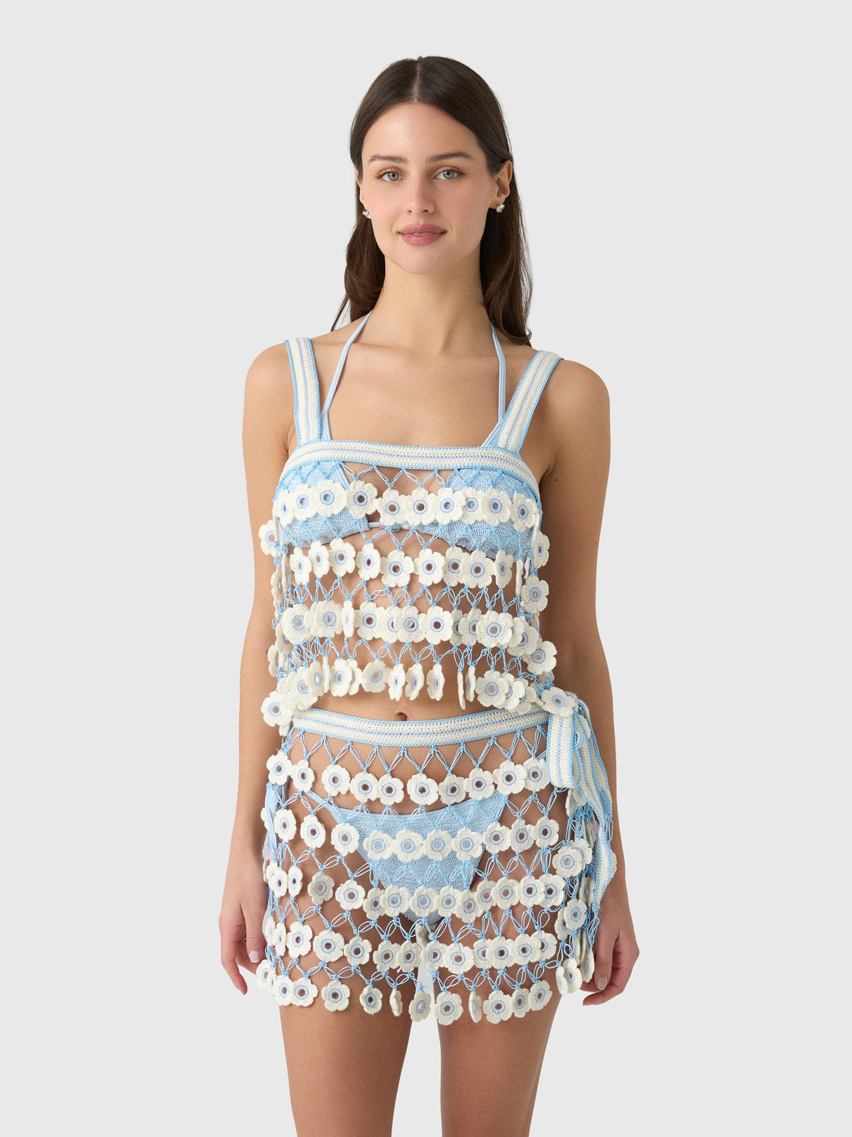 My Beachy Side Women's Fleur Hand-Crocheted Top