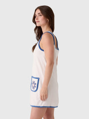 My Beachy Side Women's Peony Terry Mini Dress