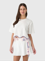 My Beachy Side Women's Peony Terry Top