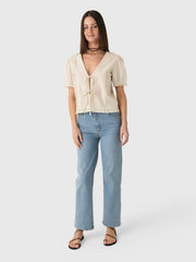 Deiji Studios Women's Pintuck Top