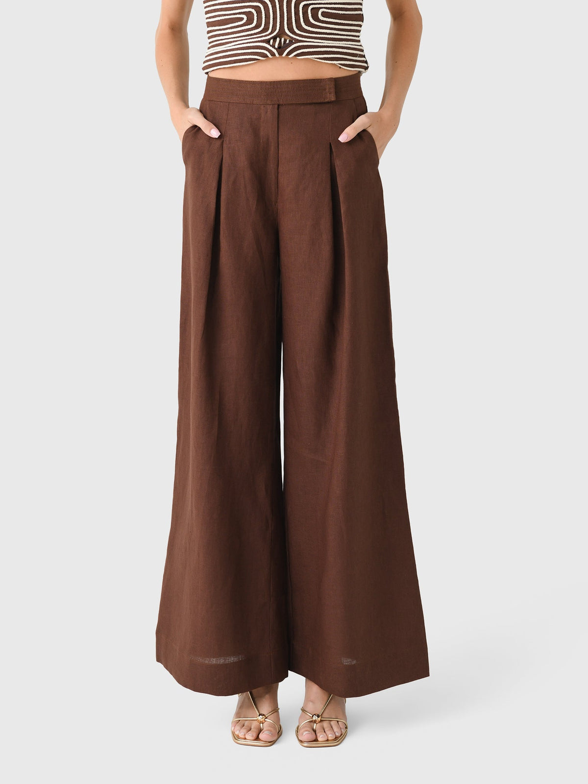 Andres Otalora Women's Desperte Wide Leg Pant