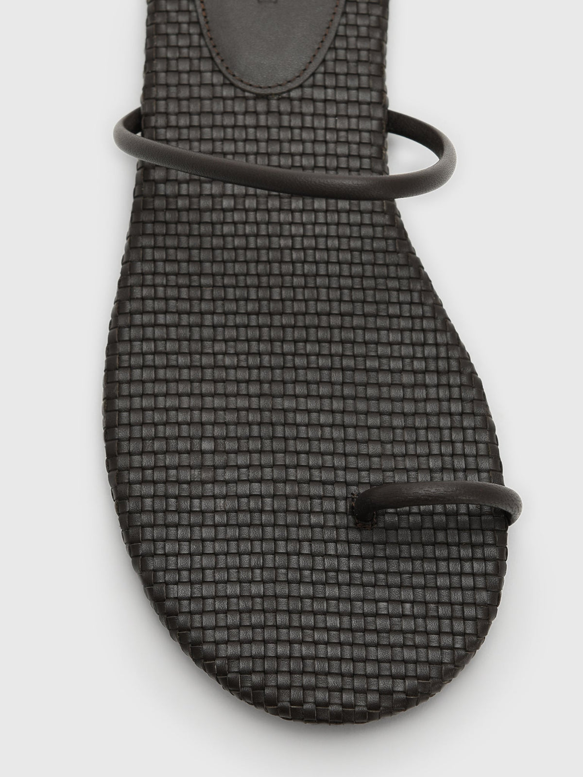 St. Agni Women's Woven Minimal Slide Sandal