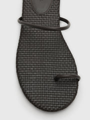 St. Agni Women's Woven Minimal Slide Sandal