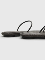 St. Agni Women's Woven Minimal Slide Sandal