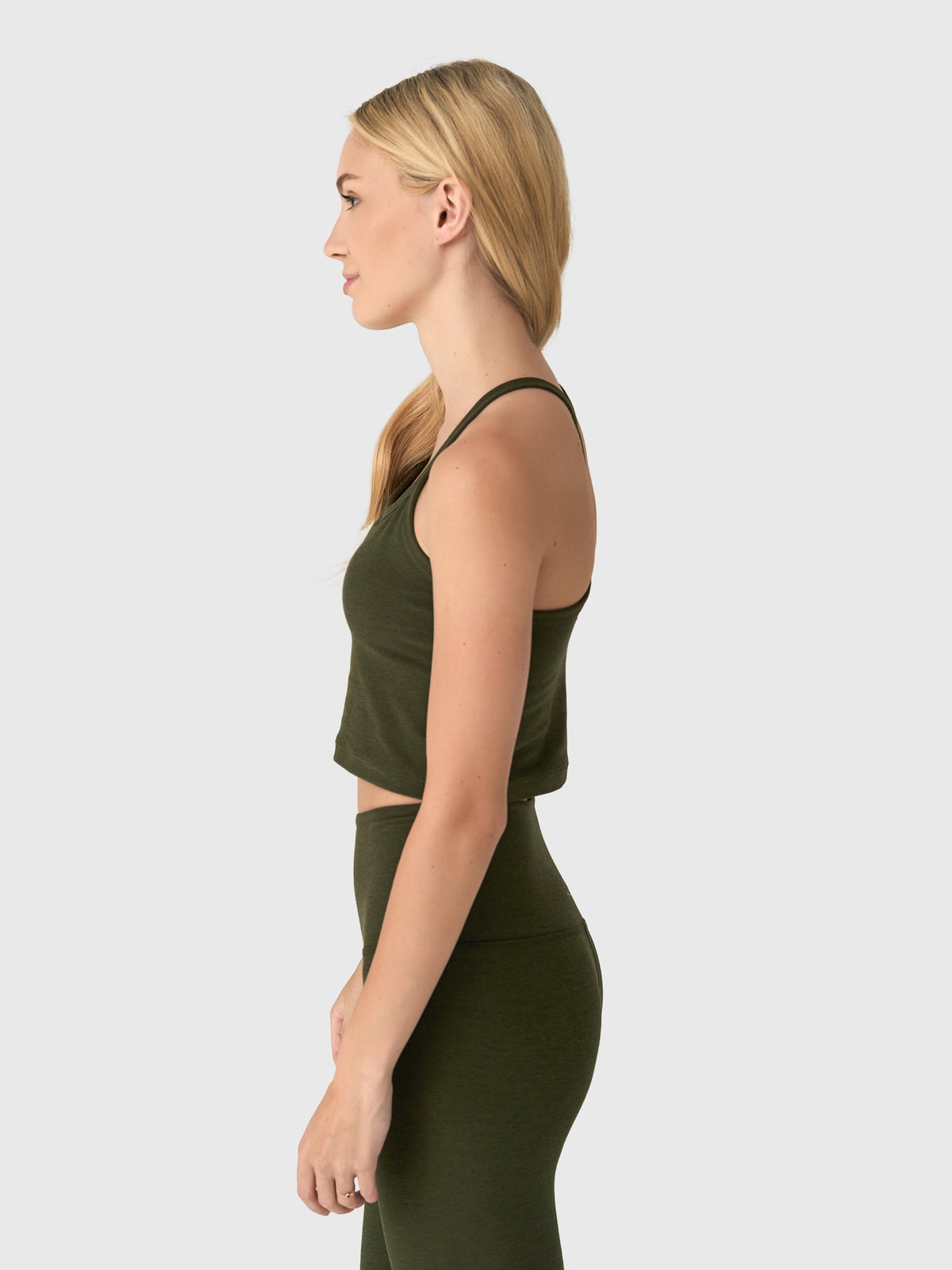 Beyond Yoga Women's Spacedye Slim Racerback Cropped Tank