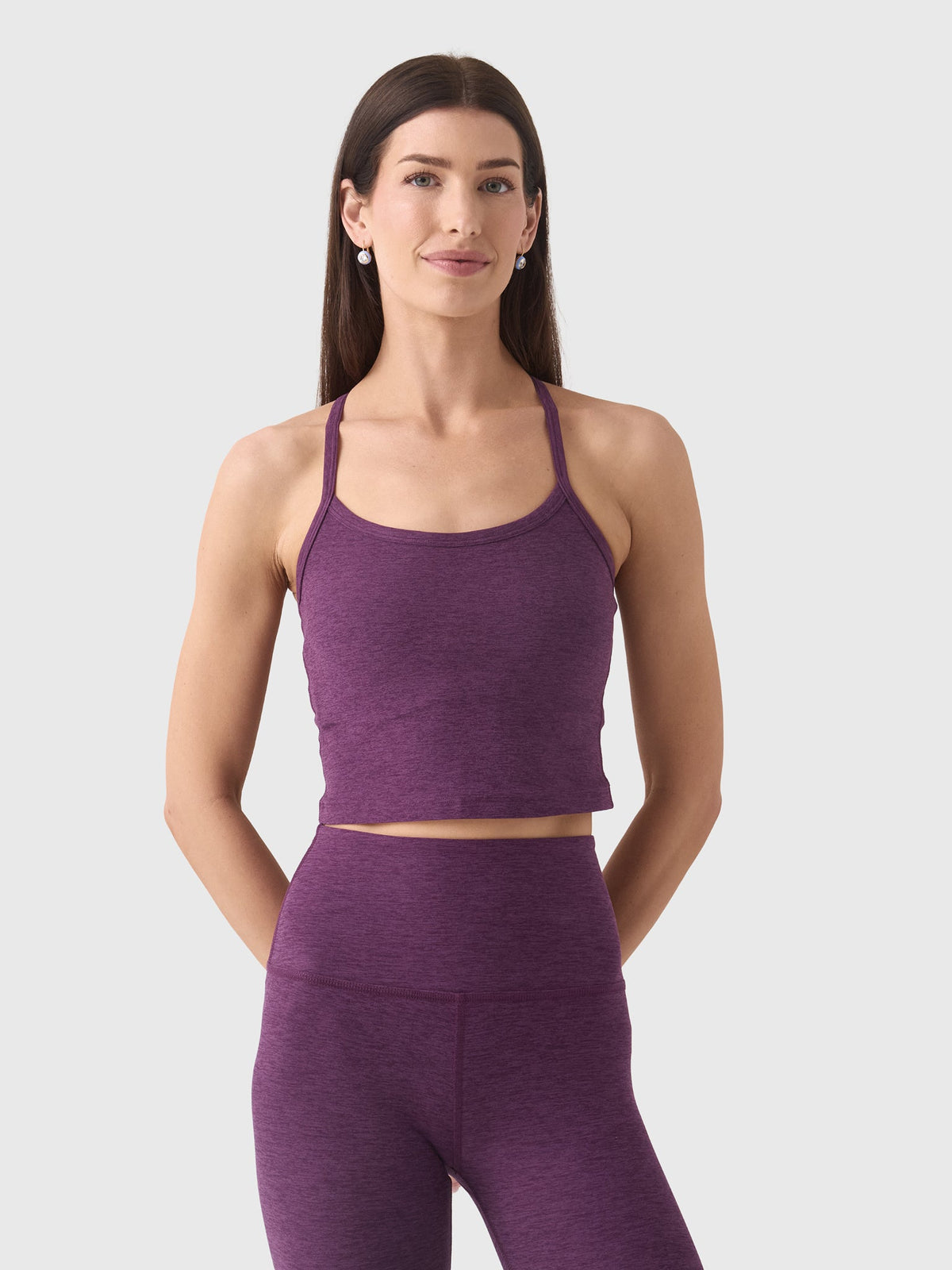 Beyond Yoga Women's Spacedye Slim Racerback Cropped Tank