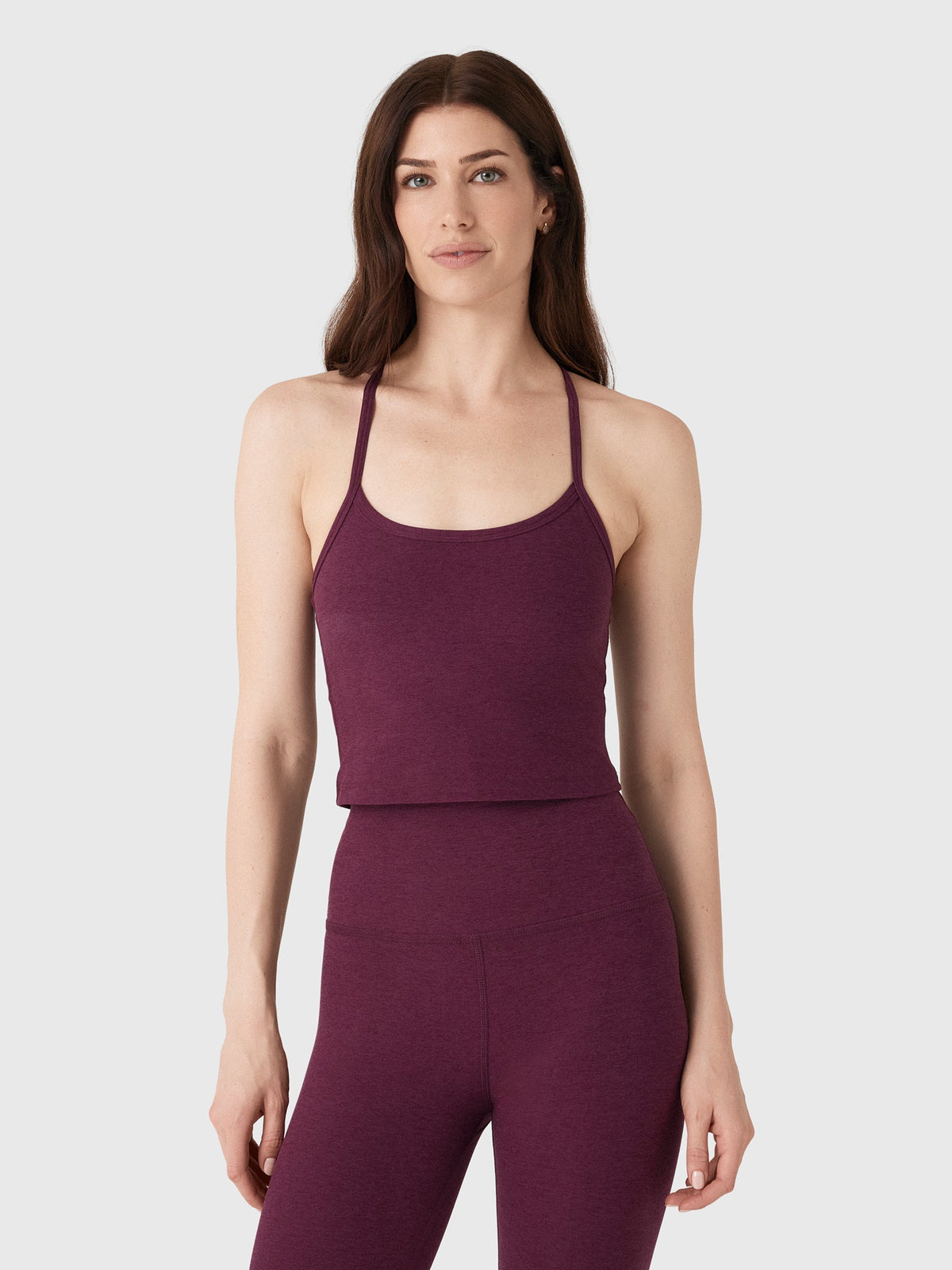 Beyond Yoga Women's Spacedye Slim Racerback Cropped Tank