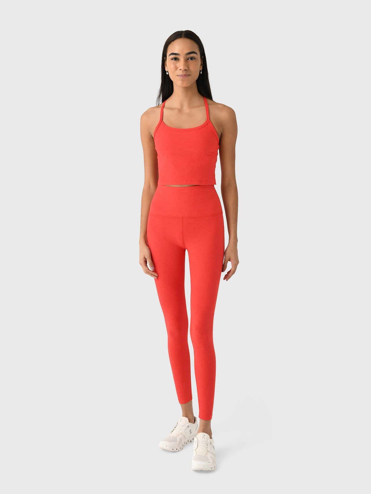 Beyond Yoga Women's Spacedye Slim Racerback Cropped Tank