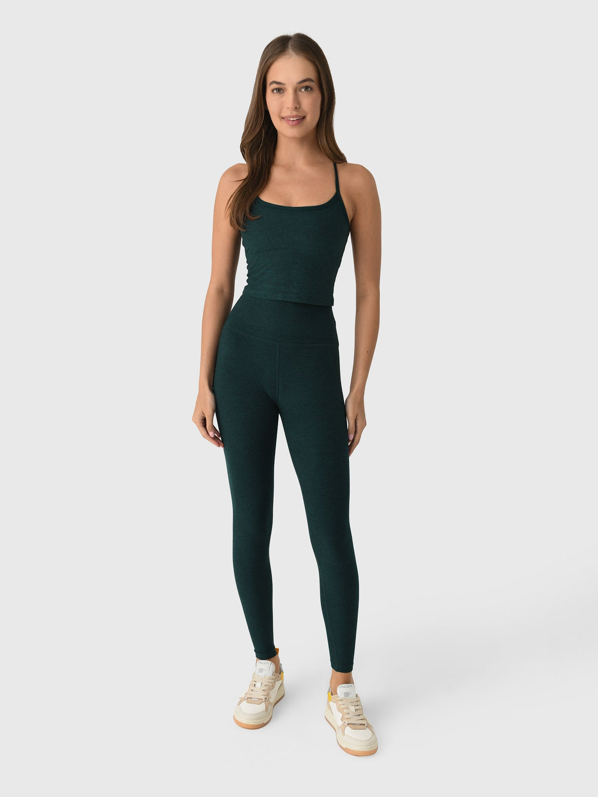 Beyond Yoga Women's Spacedye Slim Racerback Cropped Tank