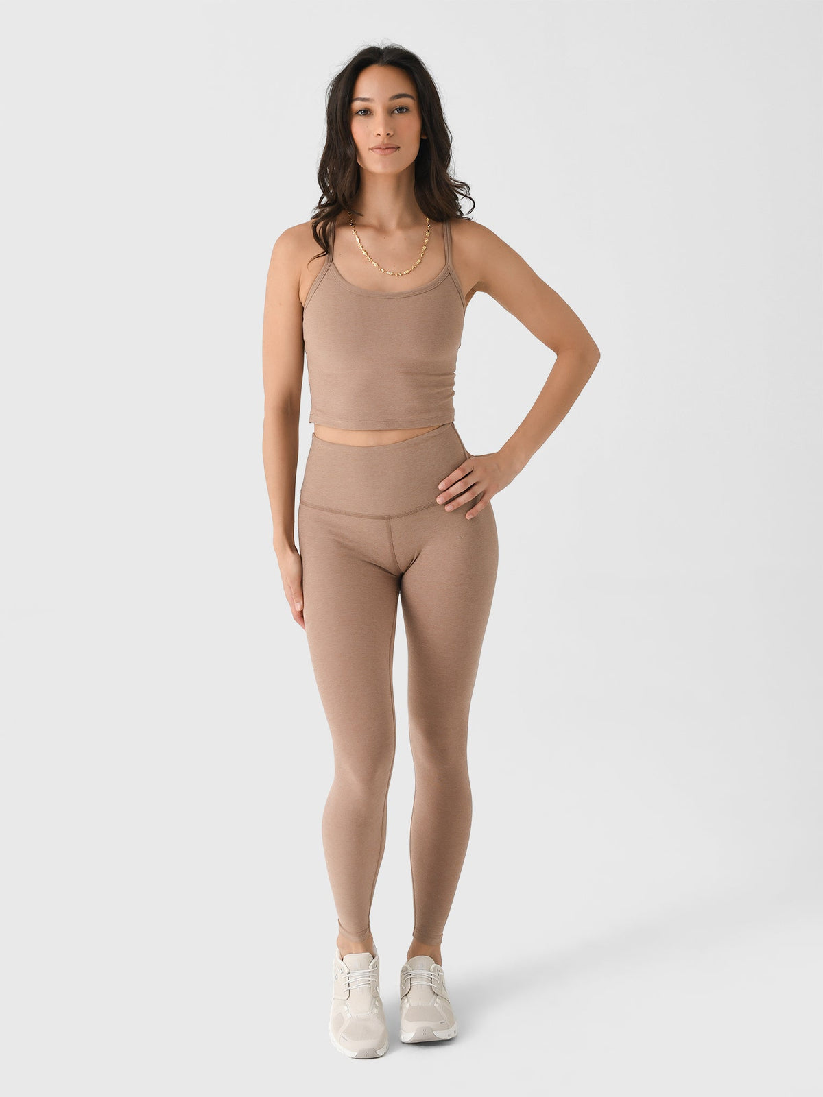 Beyond Yoga Women's Spacedye Slim Racerback Cropped Tank