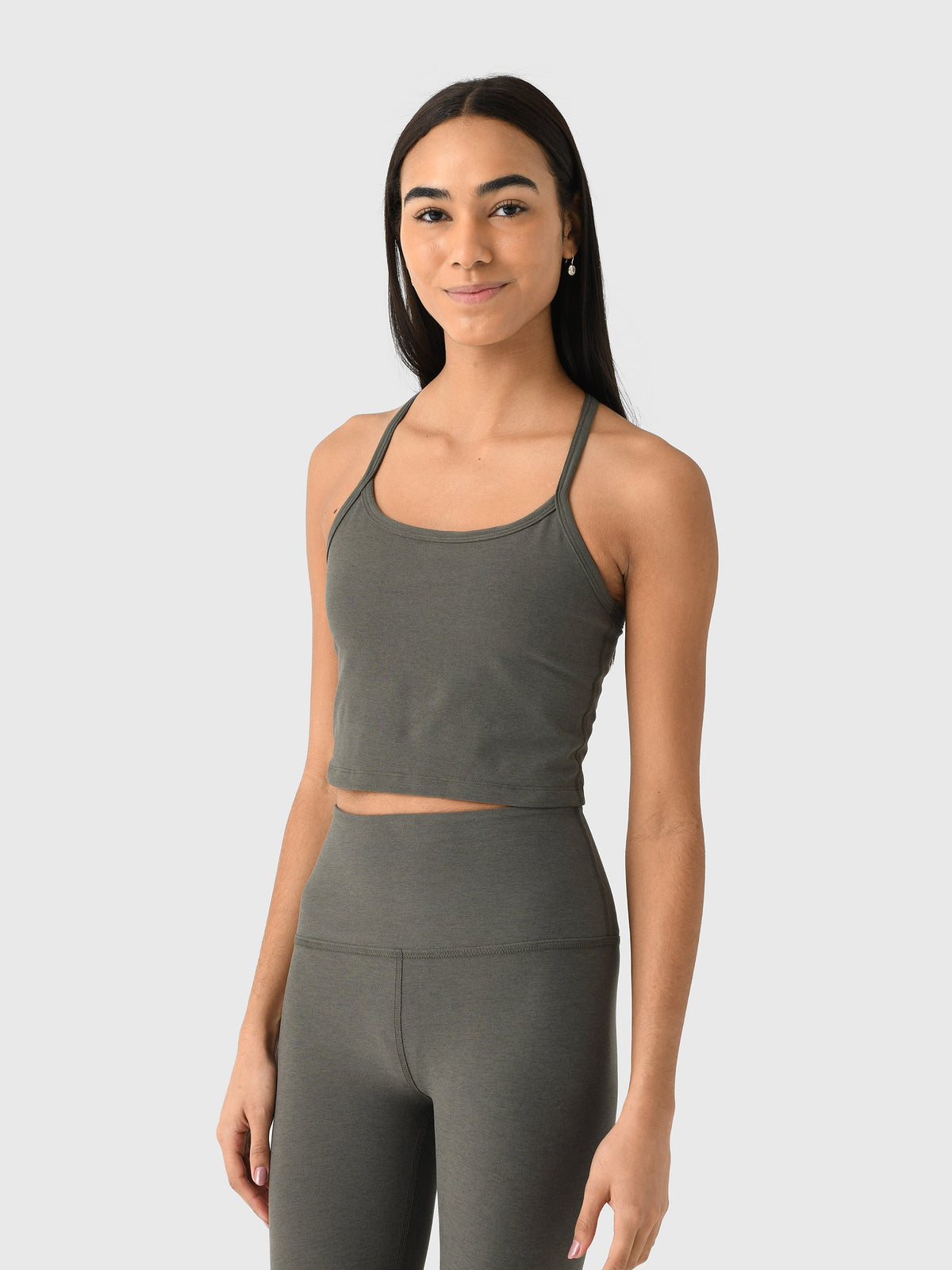 Beyond Yoga Women's Spacedye Slim Racerback Cropped Tank