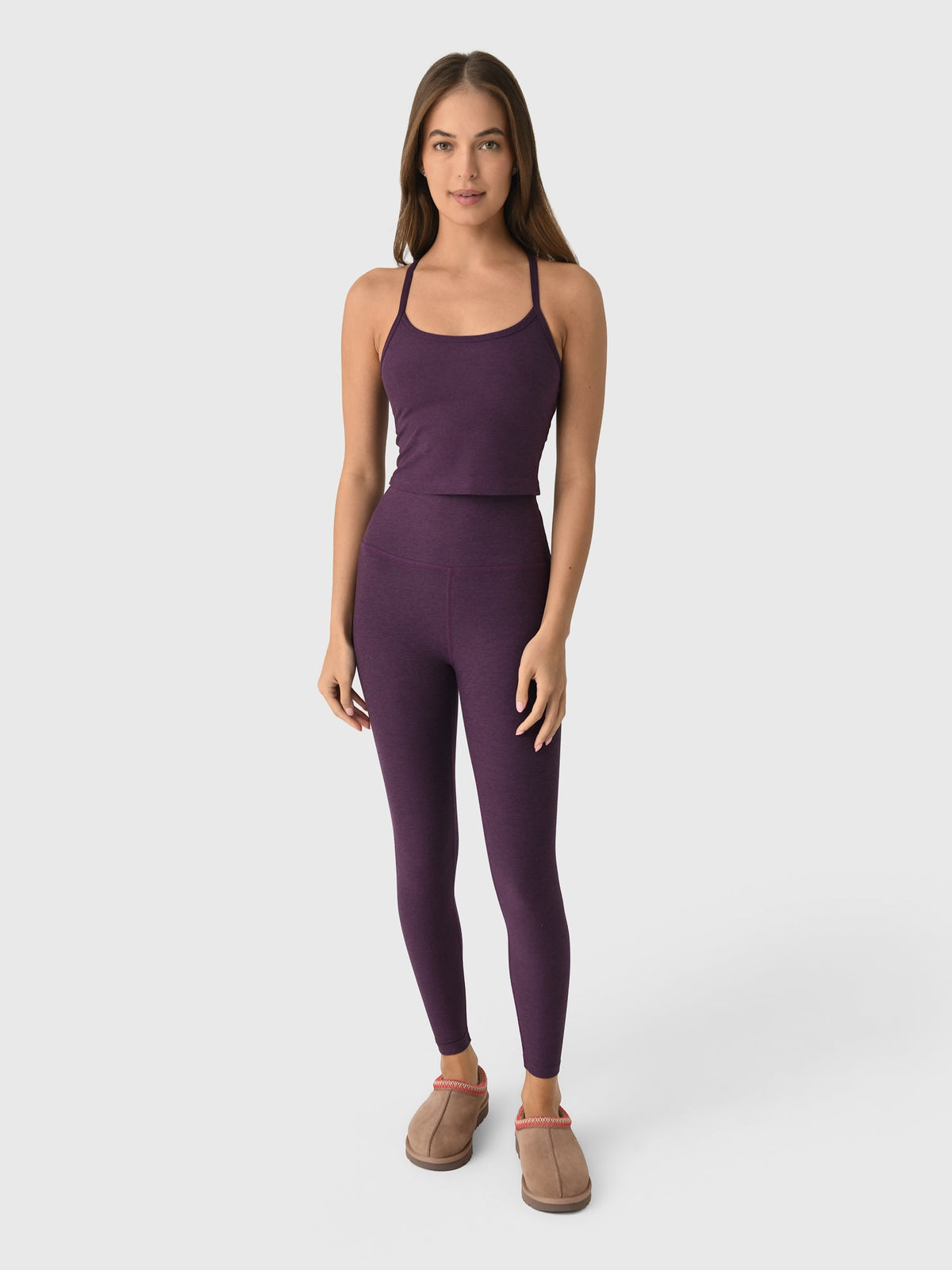 Beyond Yoga Women's Spacedye Slim Racerback Cropped Tank