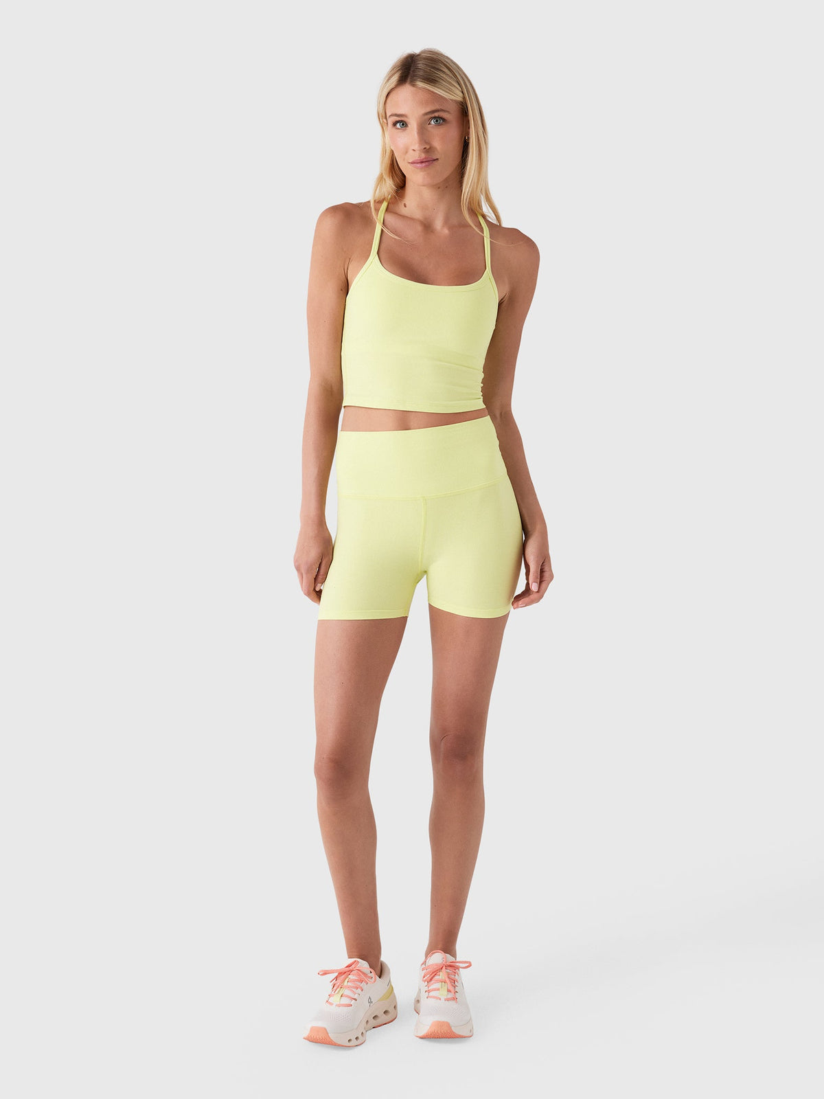 Beyond Yoga Women's Spacedye Slim Racerback Cropped Tank