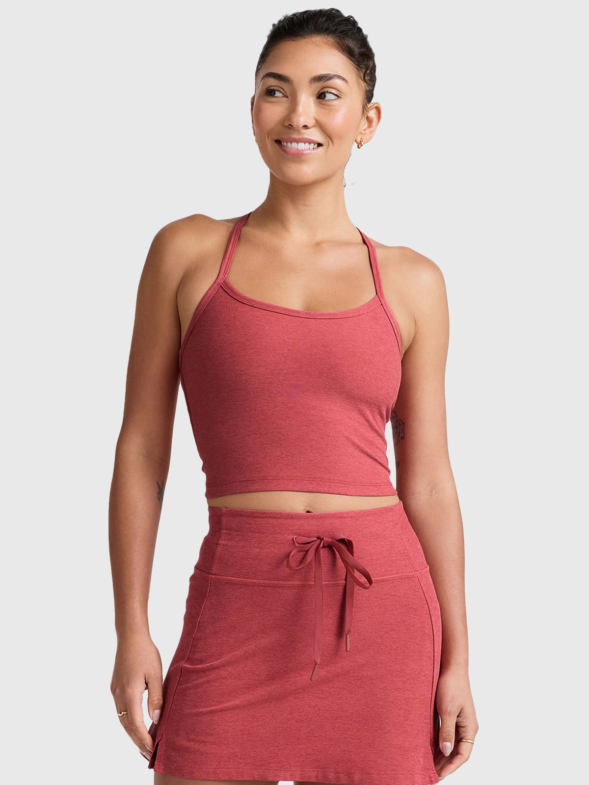 Beyond Yoga Women's Spacedye Slim Racerback Cropped Tank