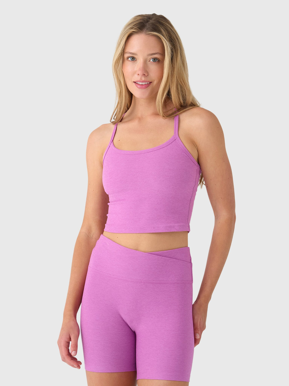 Beyond Yoga Women's Spacedye Slim Racerback Cropped Tank