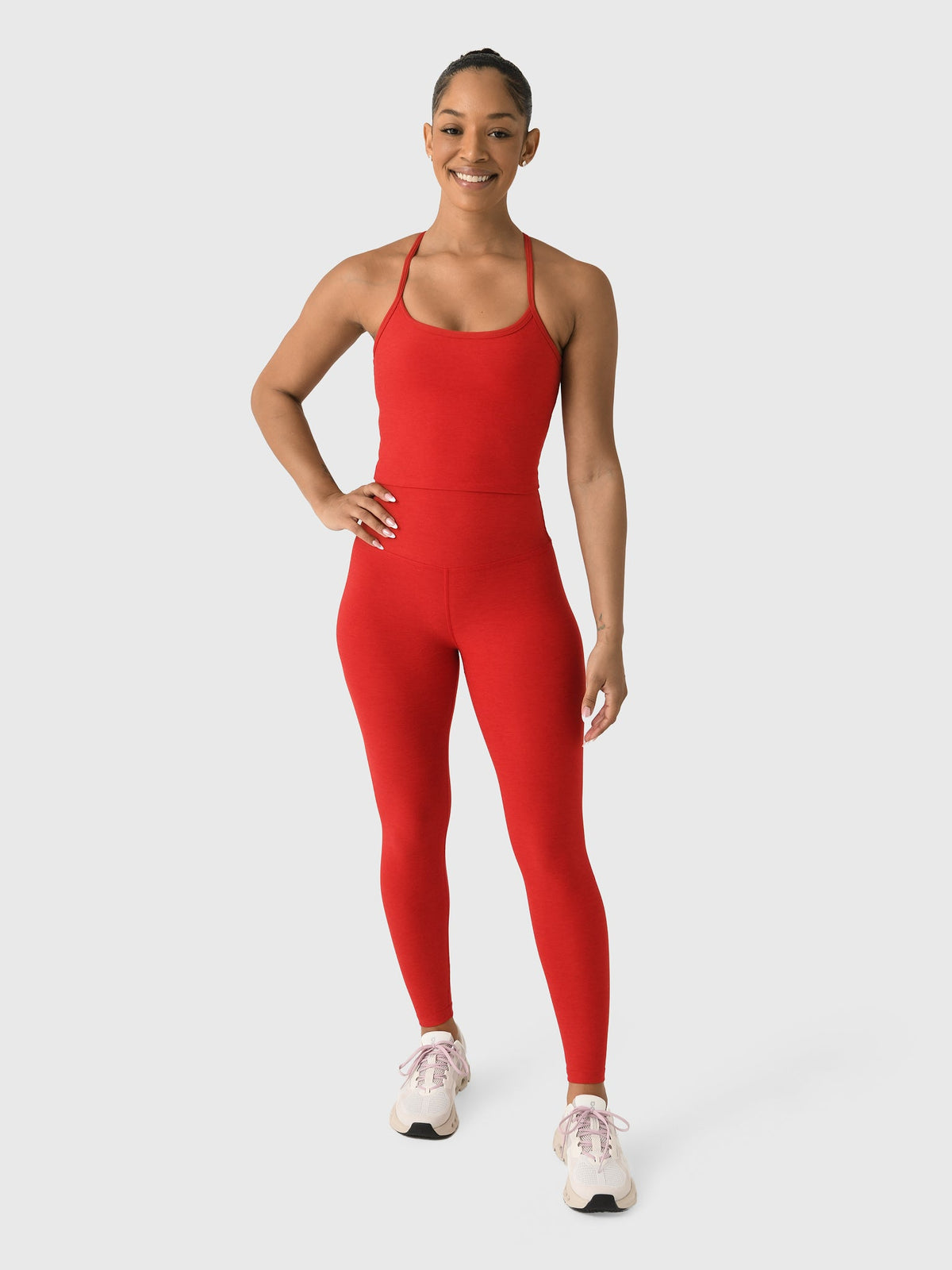 Beyond Yoga Women's Spacedye Slim Racerback Cropped Tank