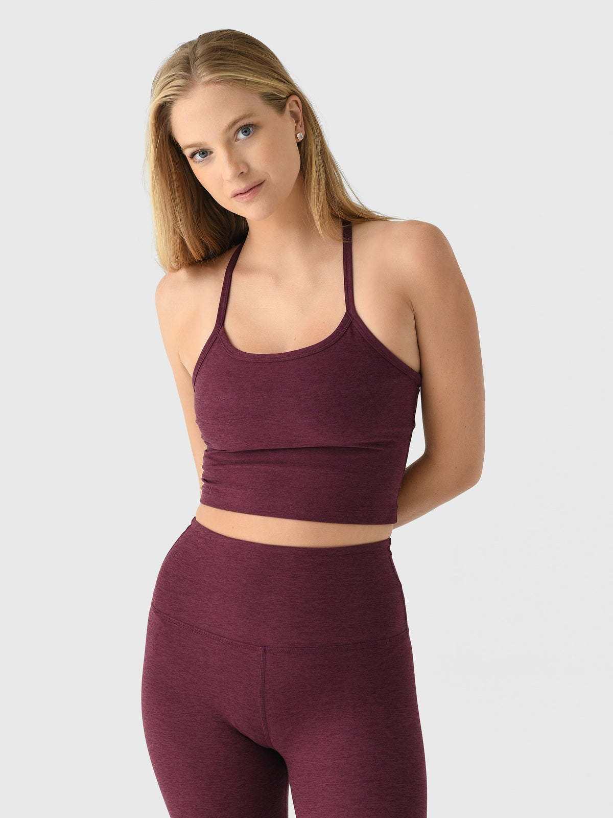 Beyond Yoga Women's Spacedye Slim Racerback Cropped Tank