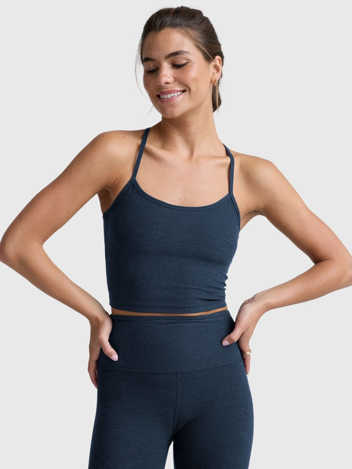 Beyond Yoga Women's Spacedye Slim Racerback Cropped Tank