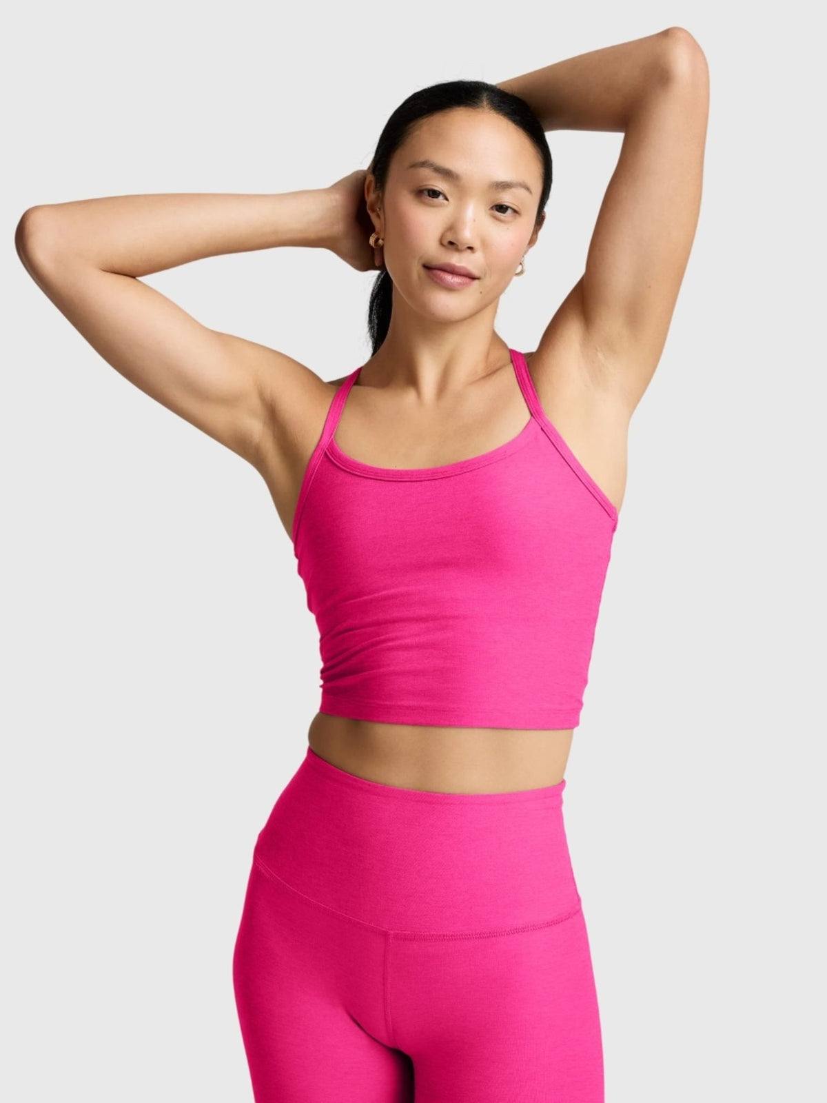 Beyond Yoga Women's Spacedye Slim Racerback Cropped Tank