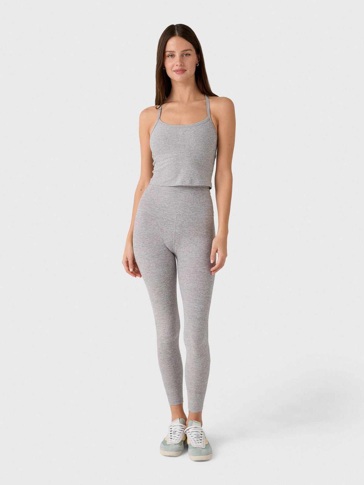 Beyond Yoga Women's Spacedye Slim Racerback Cropped Tank