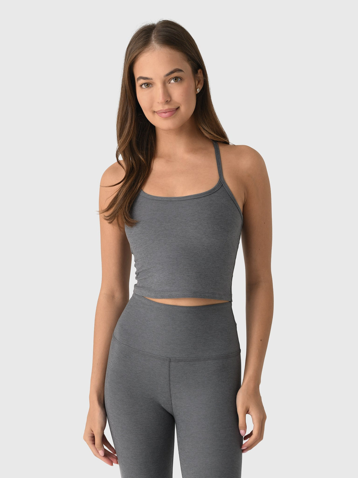 Beyond Yoga Women's Spacedye Slim Racerback Cropped Tank