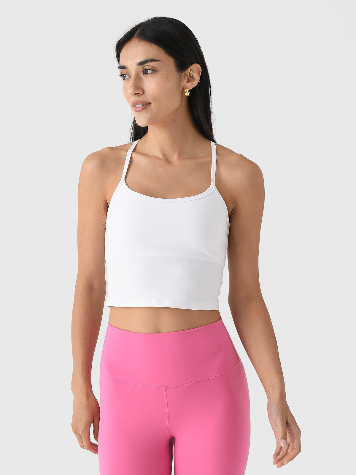 Beyond Yoga Women's Spacedye Slim Racerback Cropped Tank