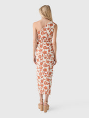 SIR. Women's Chloe One Shoulder Midi Dress