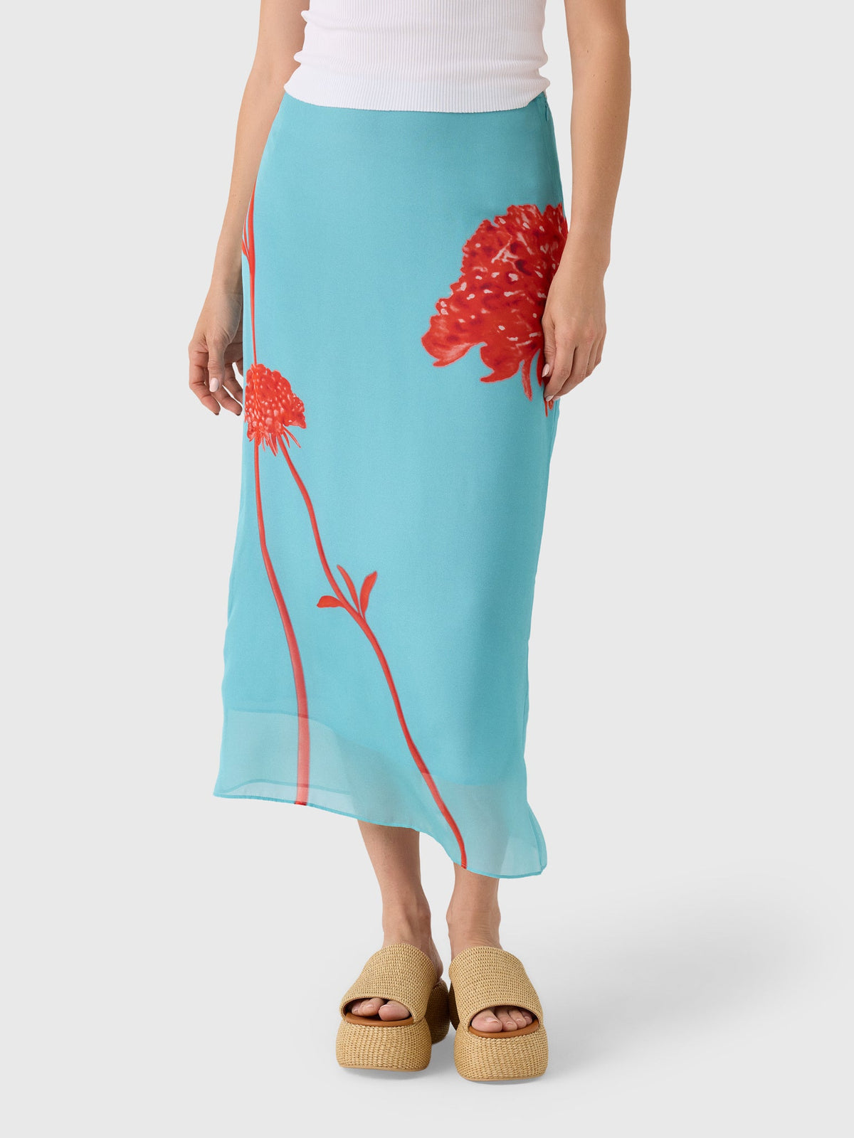 SIR. Women's Amelie Midi Skirt