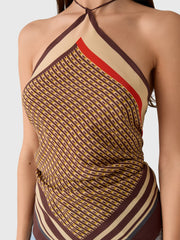 SIR. Women's Cooper Scarf Top