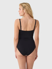 Sea Level Women's Essentials Edit Twist Bandeau One-Piece Swimsuit