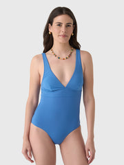 Sea Level Women's Essentials Edit Longline Tie Back One-Piece Swimsuit