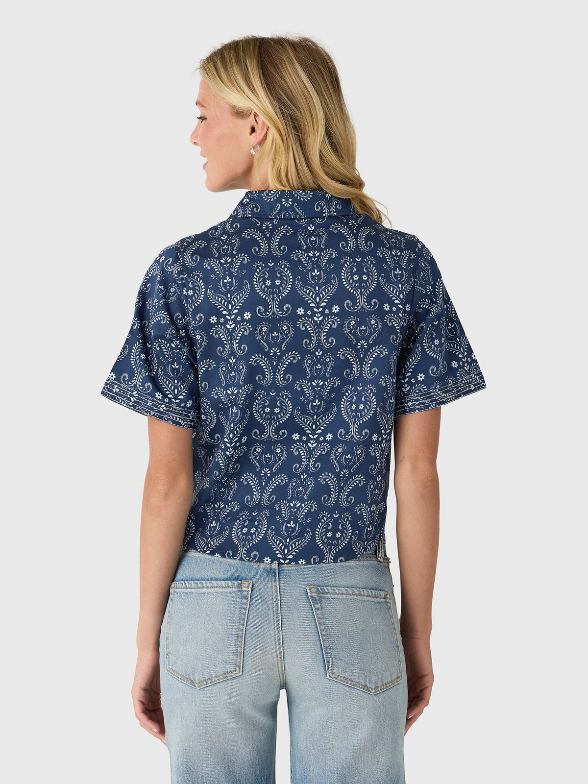 Never A Wallflower Women's Split Neck Top