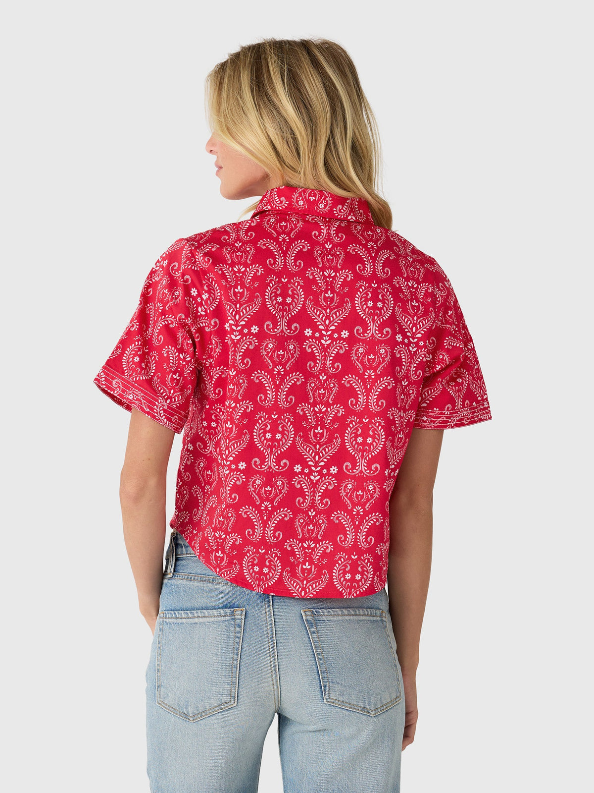 Never A Wallflower Women's Split Neck Top