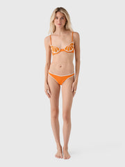 Leslie Amon Women's Orange Slice Bikini Bottom