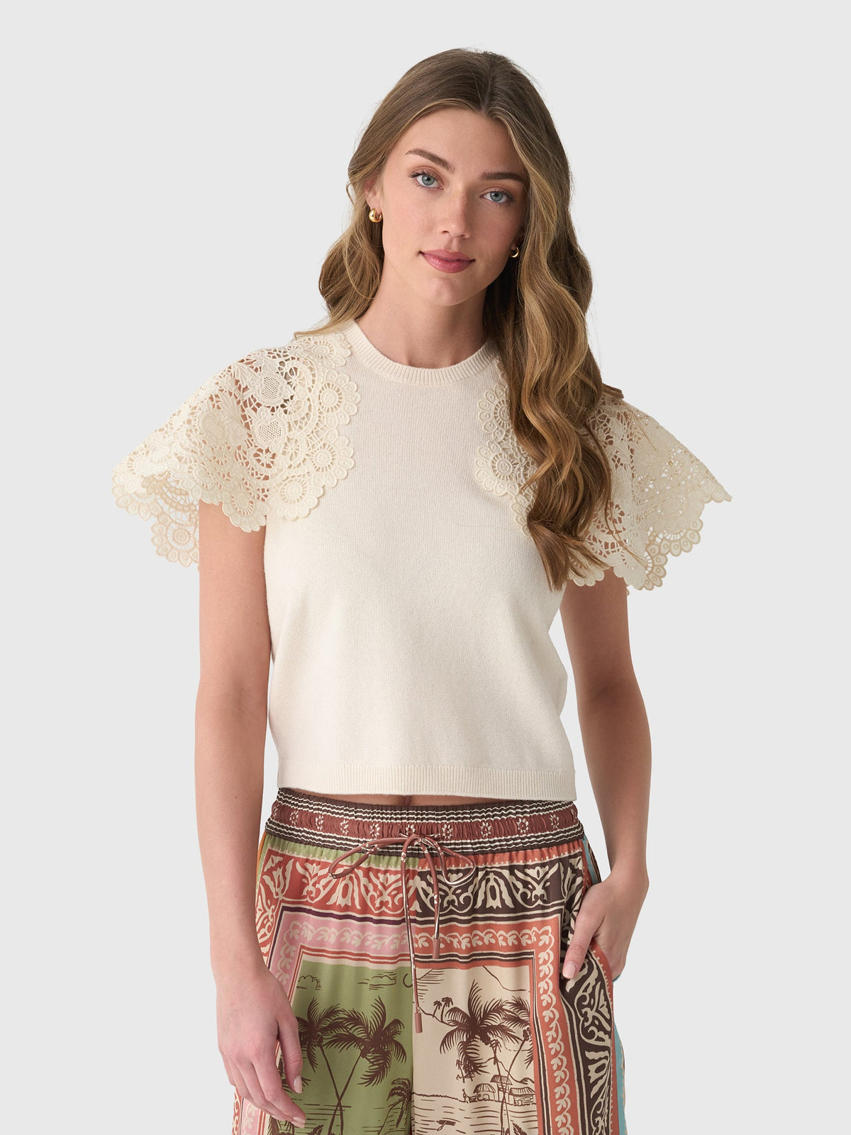 SEA Women's Sofia Combo Sweater