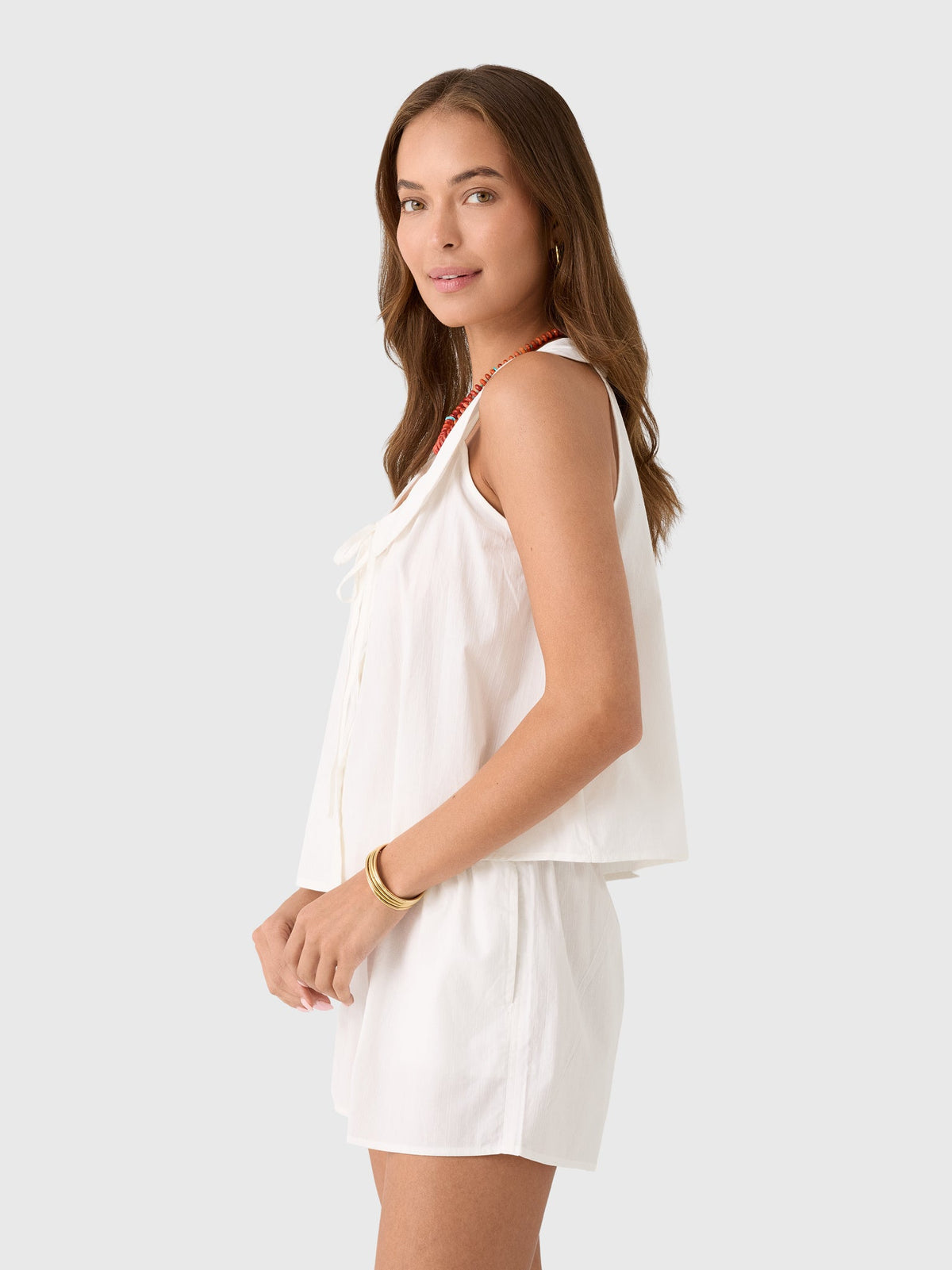 Deiji Studios Women's Round Collar Set
