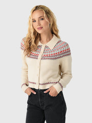 LENÚ Women's Fair Isle Cardigan