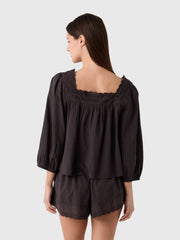 The Great Women's The Eyelet Button Sleep Top